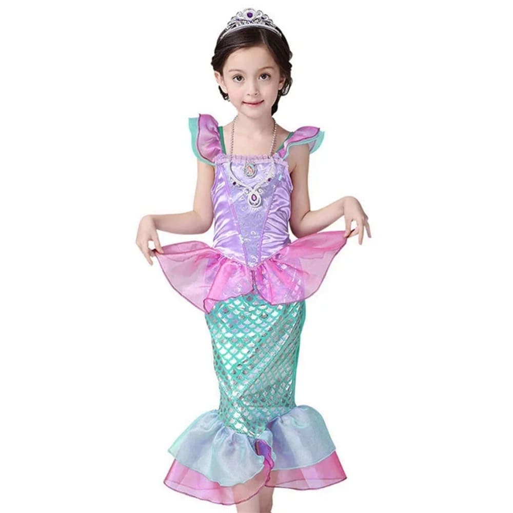 لباس پری دریایی کد: 11310 Ariel Dress Modernita