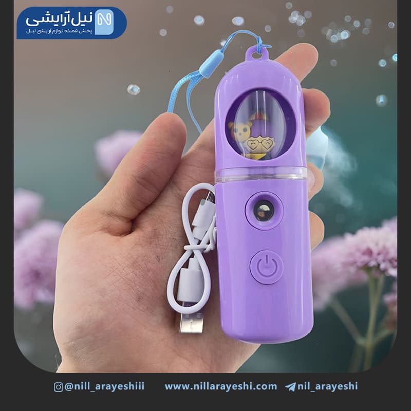 دستگاه بخور سرد شارژی آکواریومی عروسکی — تصویر ۳