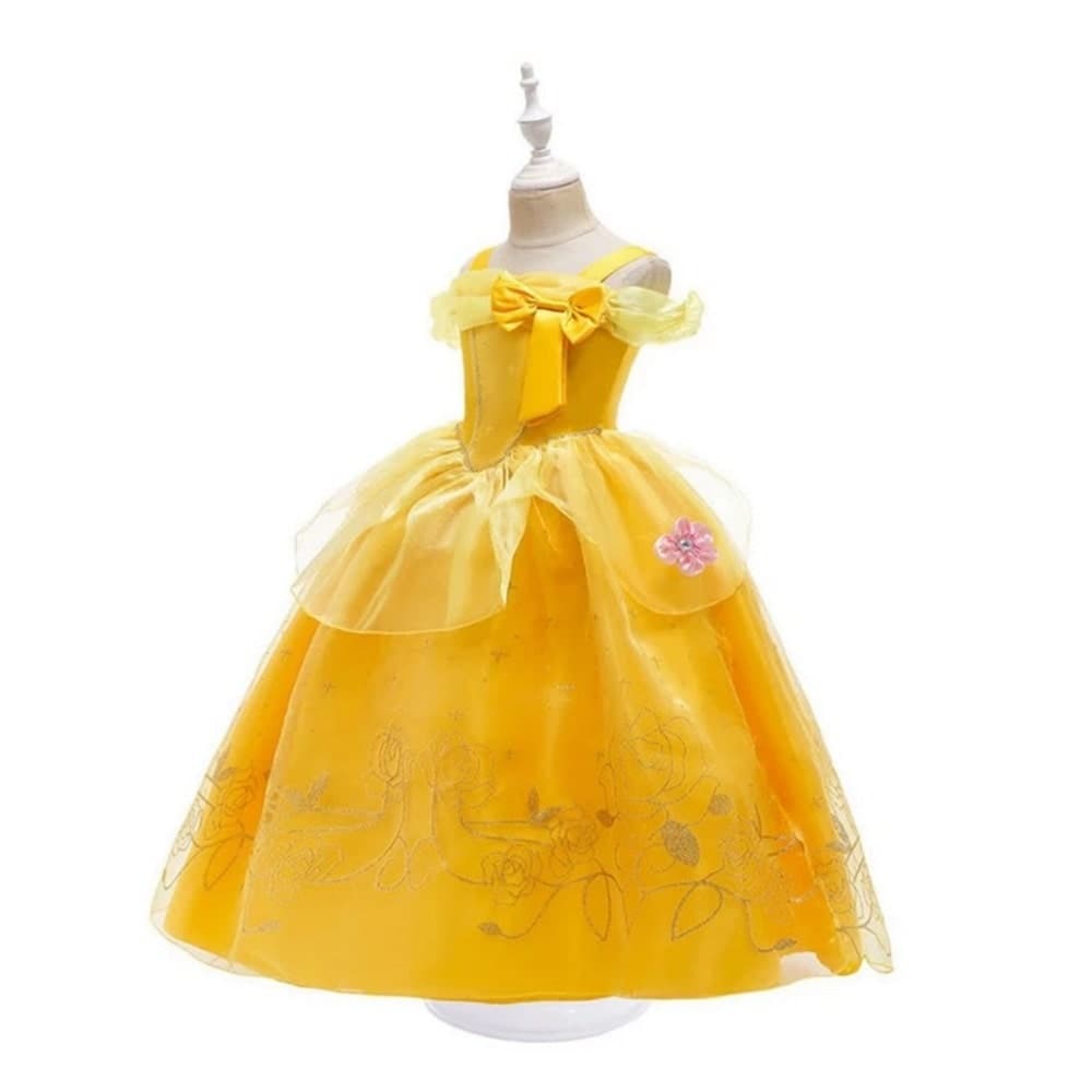 لباس بل دیو و دلبر کد: 12110 Belle Dress Modernita
