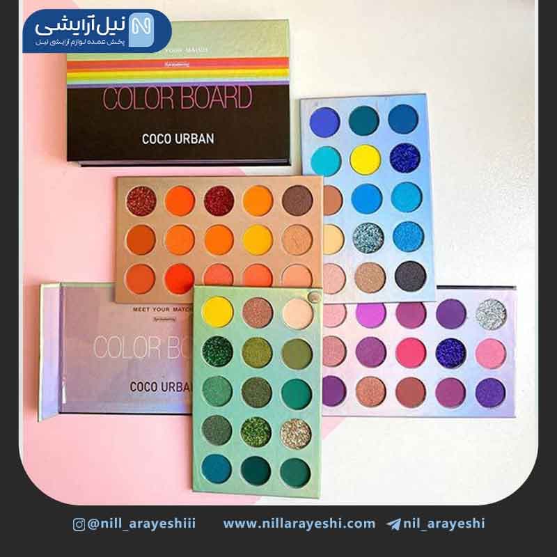 پالت سایه 60 رنگ چرخشی کوکو اوربان کد 3001 – 60 — تصویر ۲
