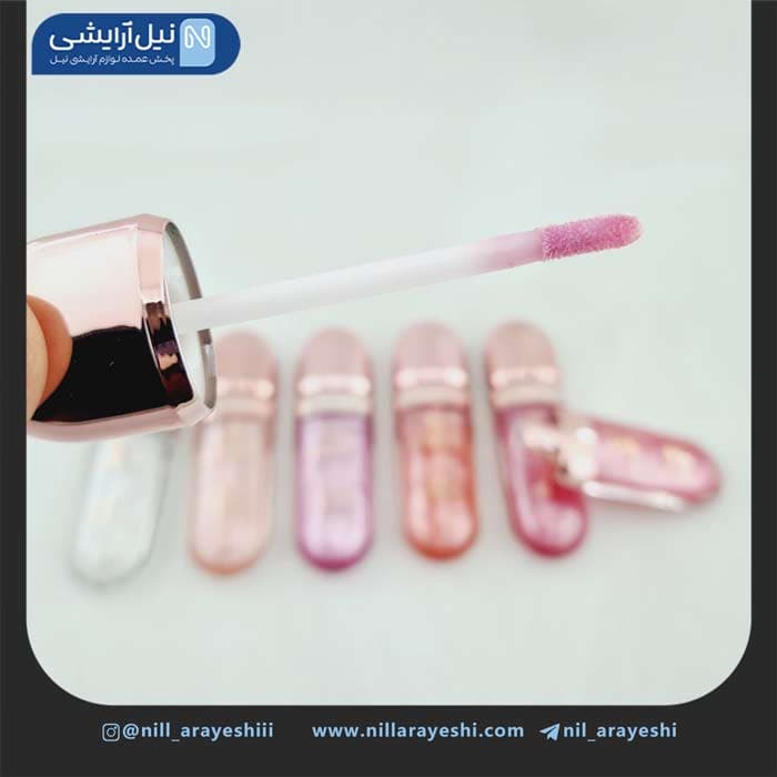 لیپ گلاس شاین دار طرح کیکو پولا آیلر کد lc8123 — تصویر ۲