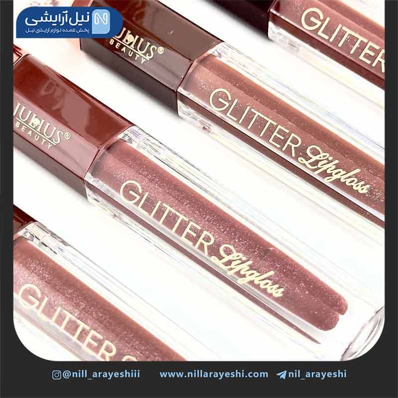 رژ لب مایع شاین دار ژولیوس بیوتی کد JL6165 — تصویر ۵