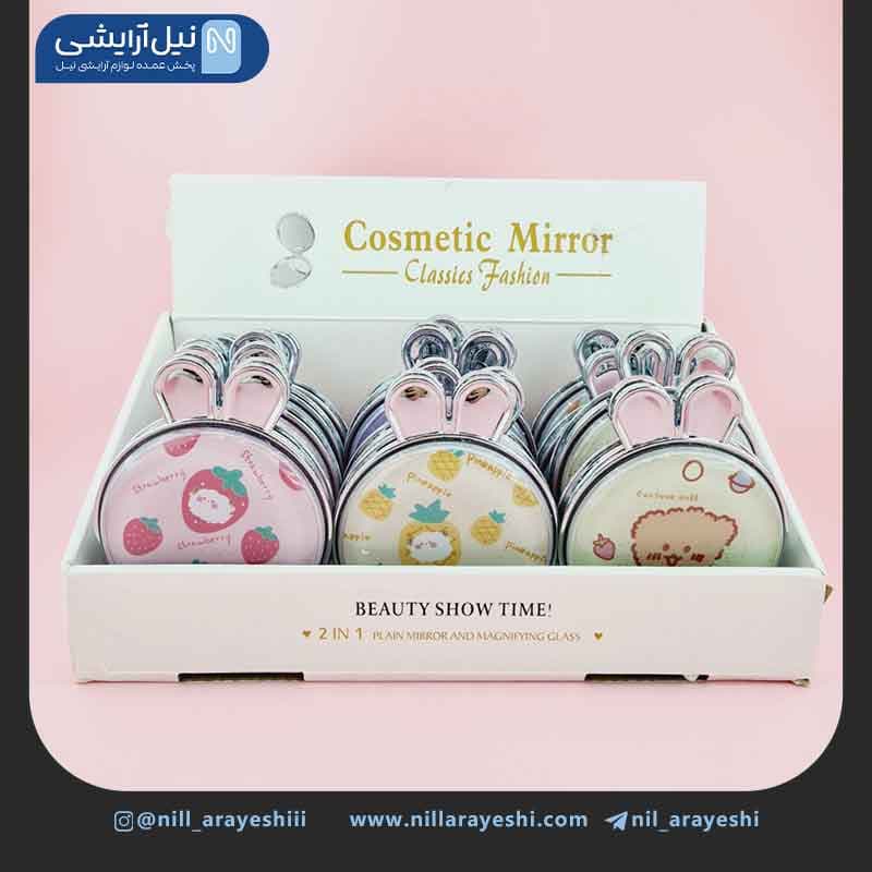 آیینه جیبی دو طرفه گوش دار آکواریومی — تصویر ۲