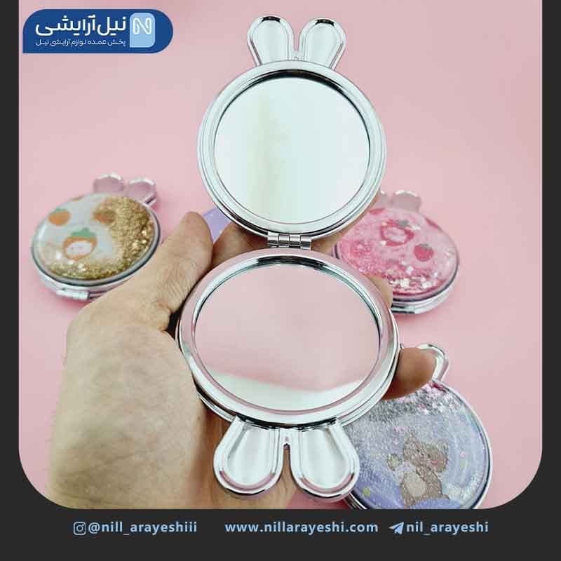 آیینه جیبی دو طرفه گوش دار آکواریومی — تصویر ۳