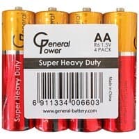 باتری قلم 4عددشیرینک General Power Super Heavy Duty