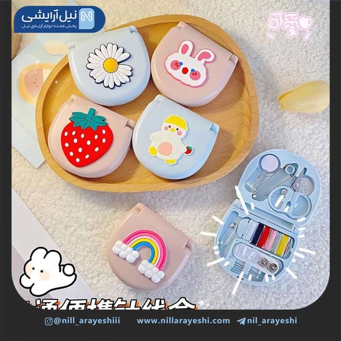 کیت خیاطی فانتزی مسافرتی استیکر دار — تصویر ۴
