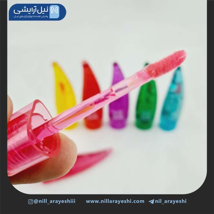 برق لب حرارتی شاخکی آلوئه ورا رومانتیک رین کد R128 — تصویر ۲