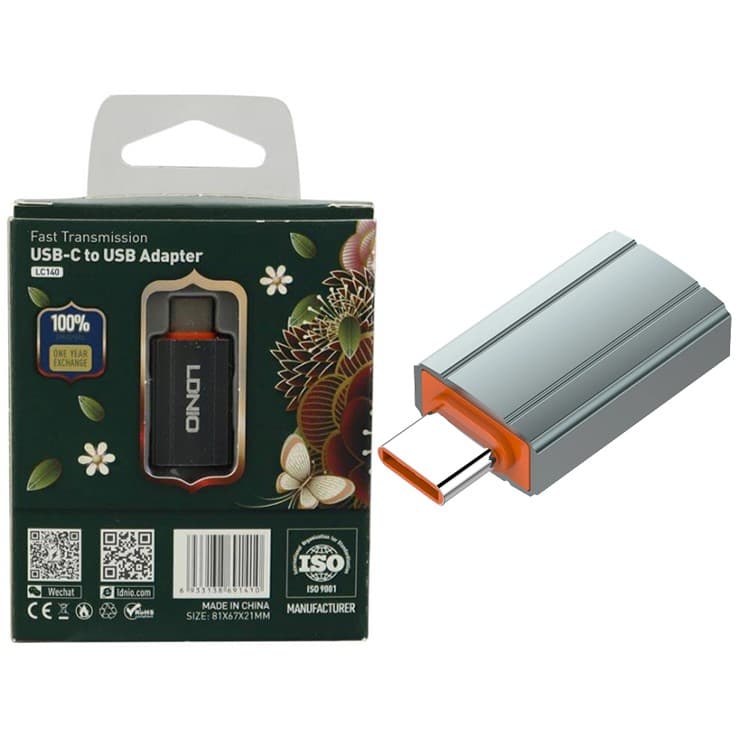 OTG Type-c USB3.0 Ldnio LC140 کوچک — تصویر ۲