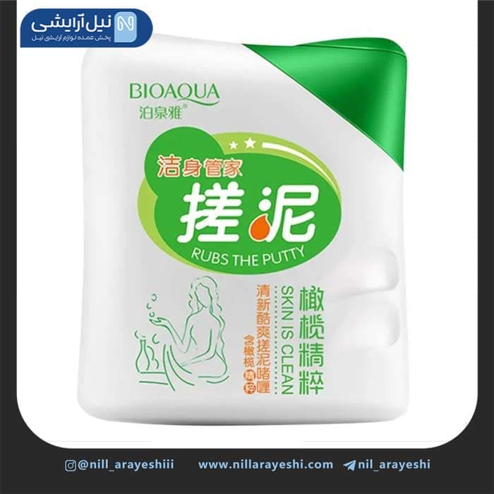 ژل اسکراب و لایه بردار صورت و بدن بیوآکوا 200 میل — تصویر ۳