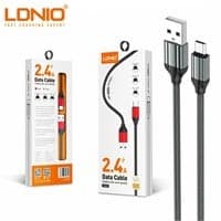 کابل شارژ و دیتا میکرو 1 متری فست کنفی Ldnio LS431 2.4A