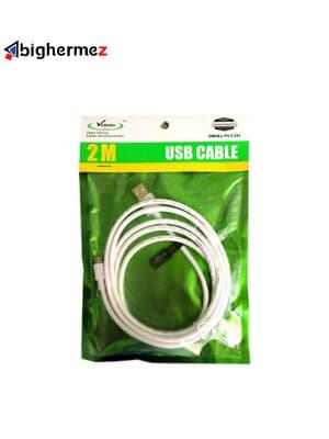 کابل شارژ میکرو یو اس‌ بی ایکس پی 2متر مدل c-345