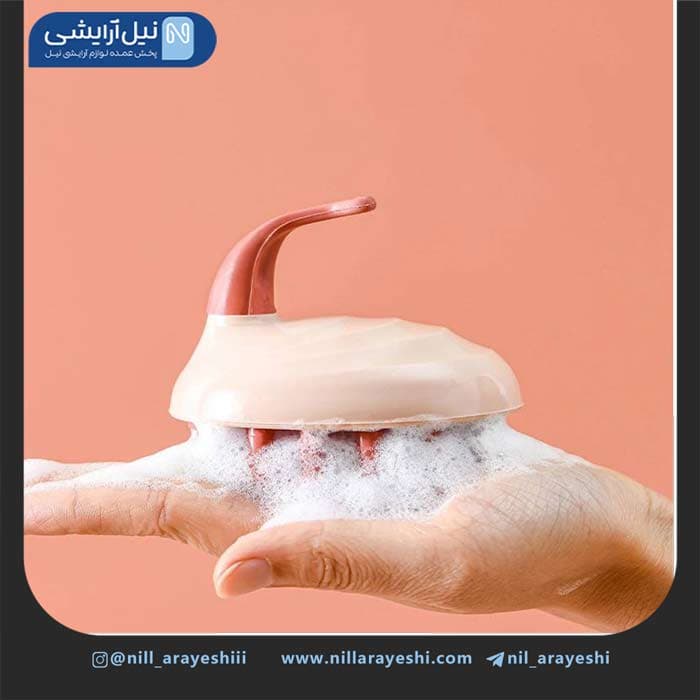 سرشور گرد دسته طرح دار — تصویر ۴