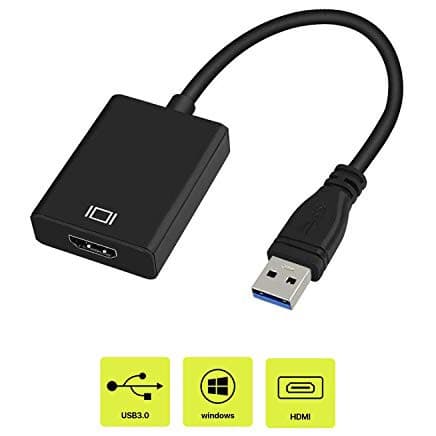 تبدیل کابل دار USB3.0 to HDMI Kaiser پک سبز — تصویر ۲