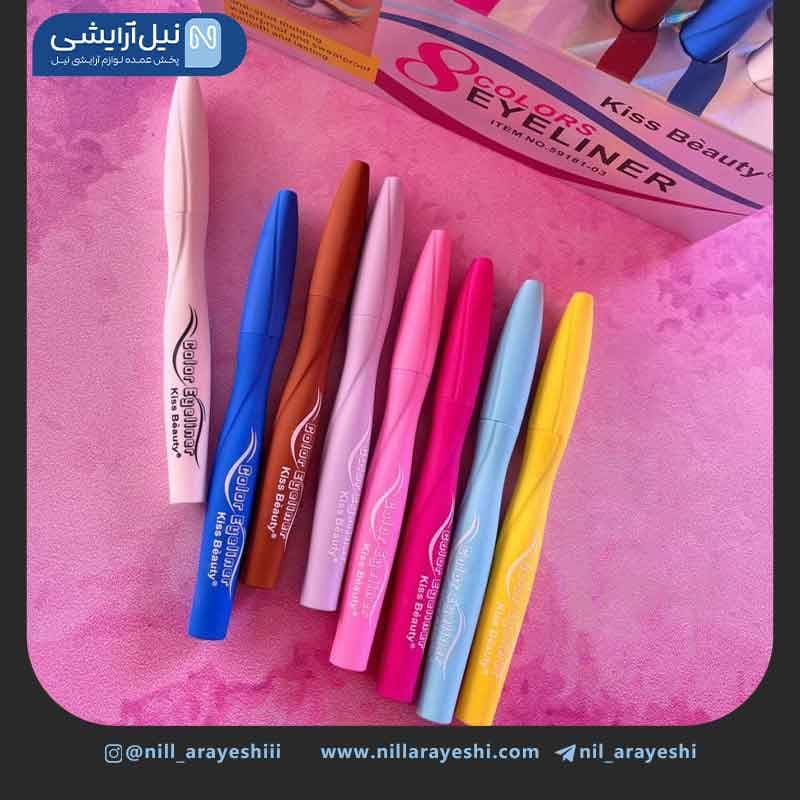 خط چشم رنگی ماژیکی قلمی کیس بیوتی کد 03 – 59181 — تصویر ۳