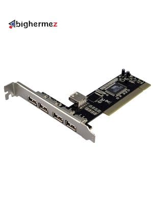 هاب USB 2.0 چهار پورت PCI دی نت