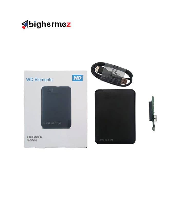 باکس هارد 2.5 اینچی USB3.0 اکسترنال وسترن مدل ELEMENTS