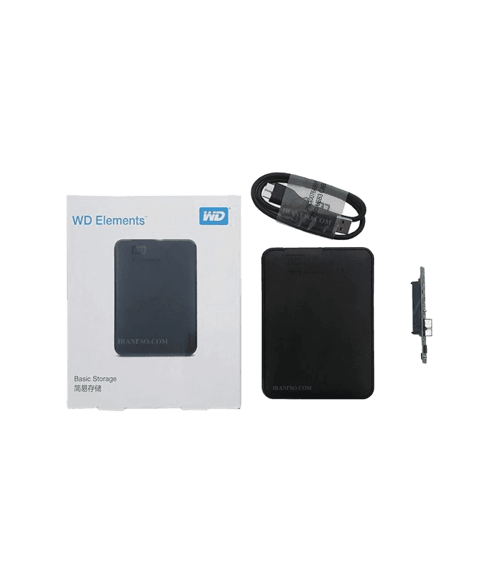باکس هارد 2.5 اینچی USB3.0 اکسترنال وسترن مدل ELEMENTS — تصویر ۲