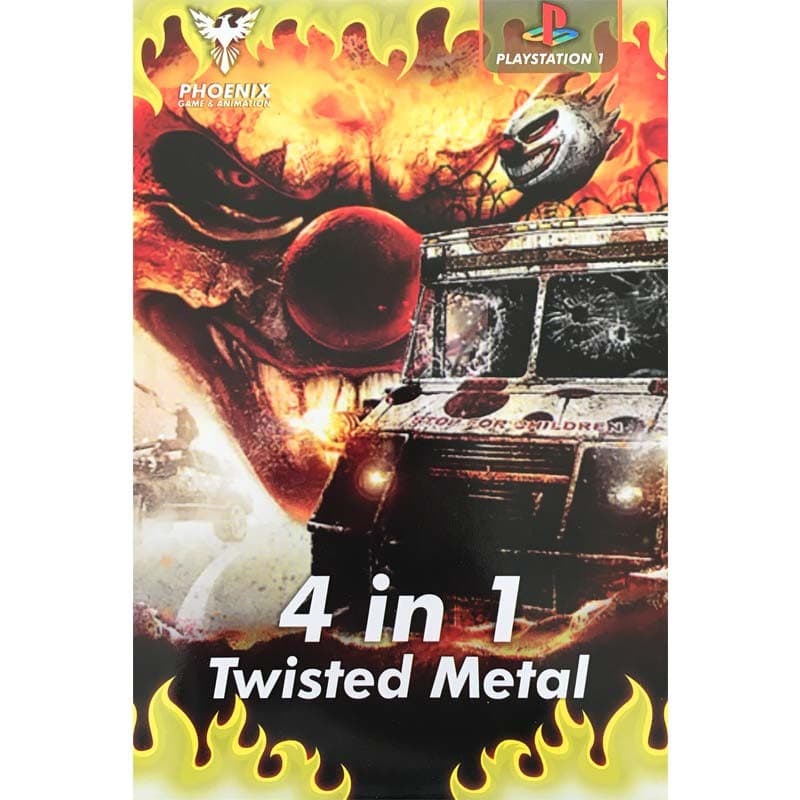 Twisted Metal 4 in 1-Phoenix-PS1 — تصویر ۲