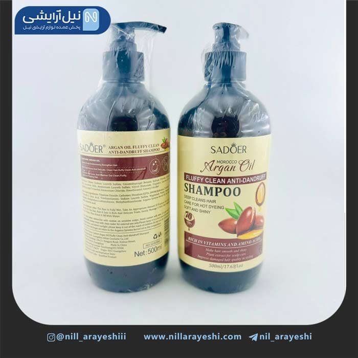 شامپو سر پمپی آرگان مراکشی سادور 500 میل کد SD1598 3