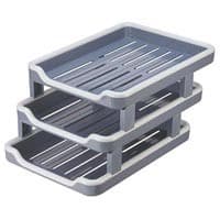 کازیه 3 طبقه پلاستیکی Amiran S3 Triple Paper Tray