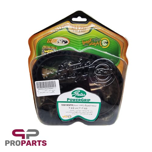 تسمه تایم پاورگریپ POWERGRIP بارمان کیمیا مناسب برای پژو پارس TU5