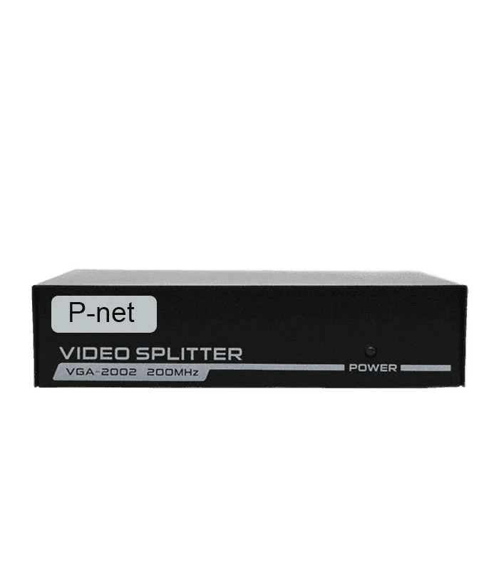 اسپلیتور 1 به 2 VGA پی نت 200MHZ مدل VGA-2002 — تصویر ۲