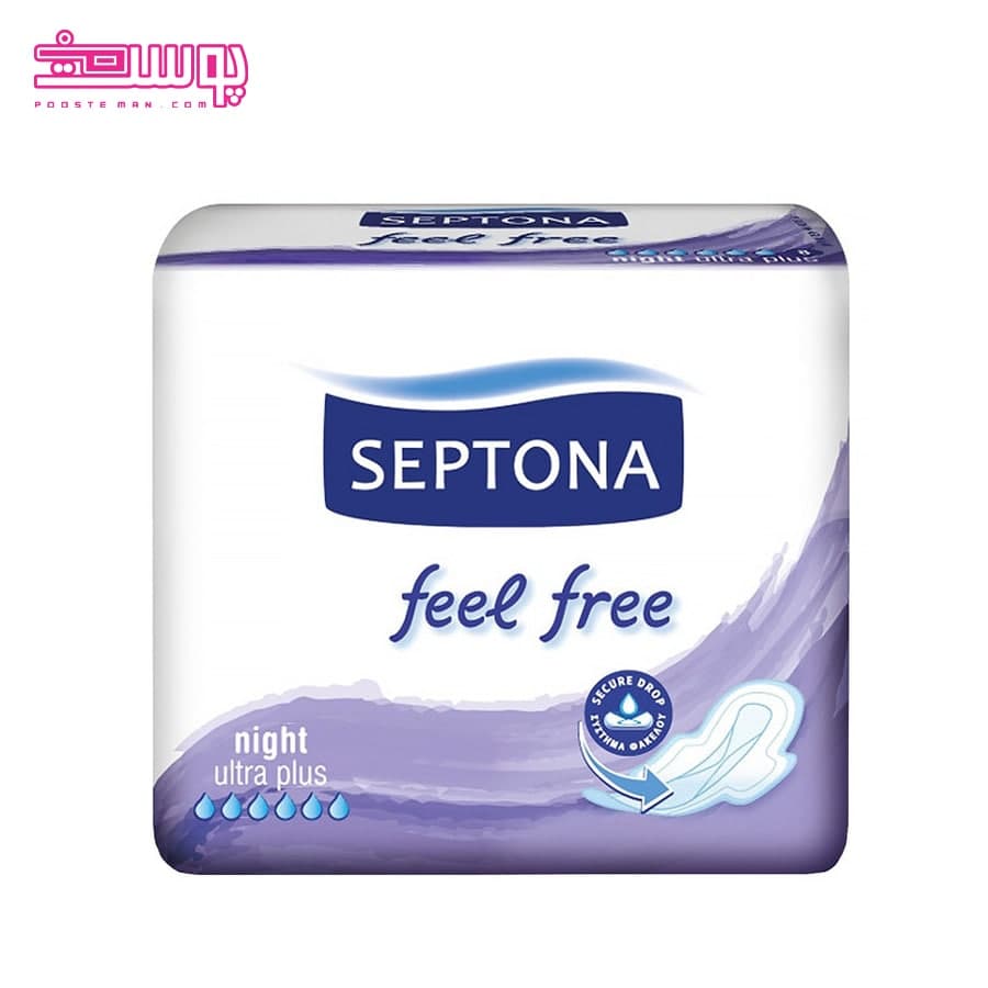 نوار بهداشتی سپتونا مدل Night Feel Free