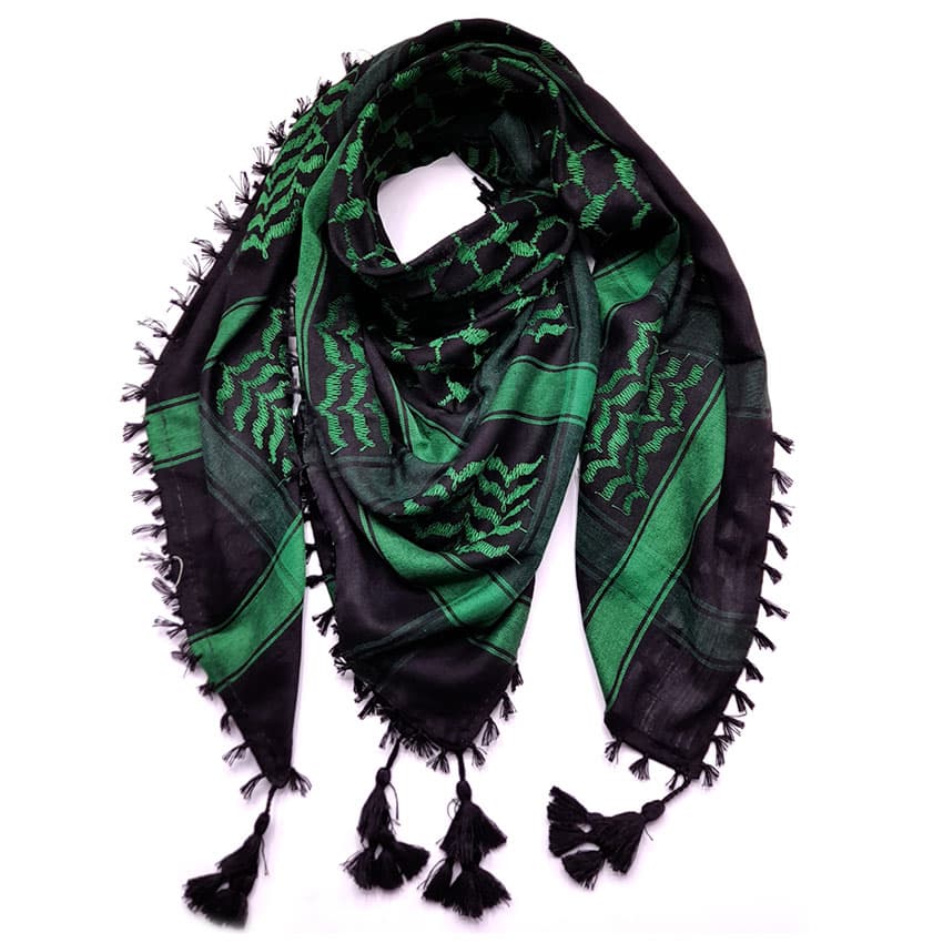 چفیه ( شماق ) سبز سیدی کد 240010