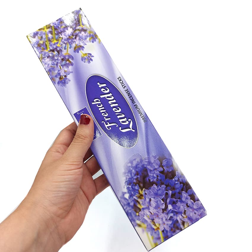 عود دستساز ناندیتا مدل لوندر فرانسوی ، فرنچ لوندر (اسطوخودوس فرانسوی) French Lavender 100g کد 520125 — تصویر ۴