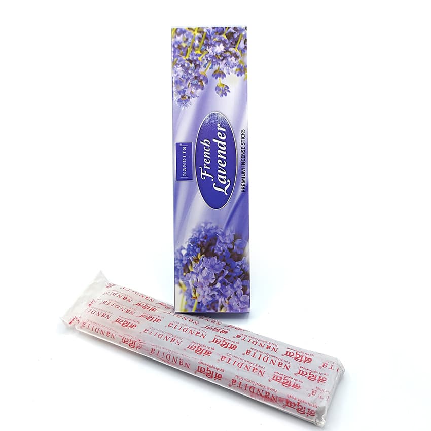 عود دستساز ناندیتا مدل لوندر فرانسوی ، فرنچ لوندر (اسطوخودوس فرانسوی) French Lavender 100g کد 520125 — تصویر ۲