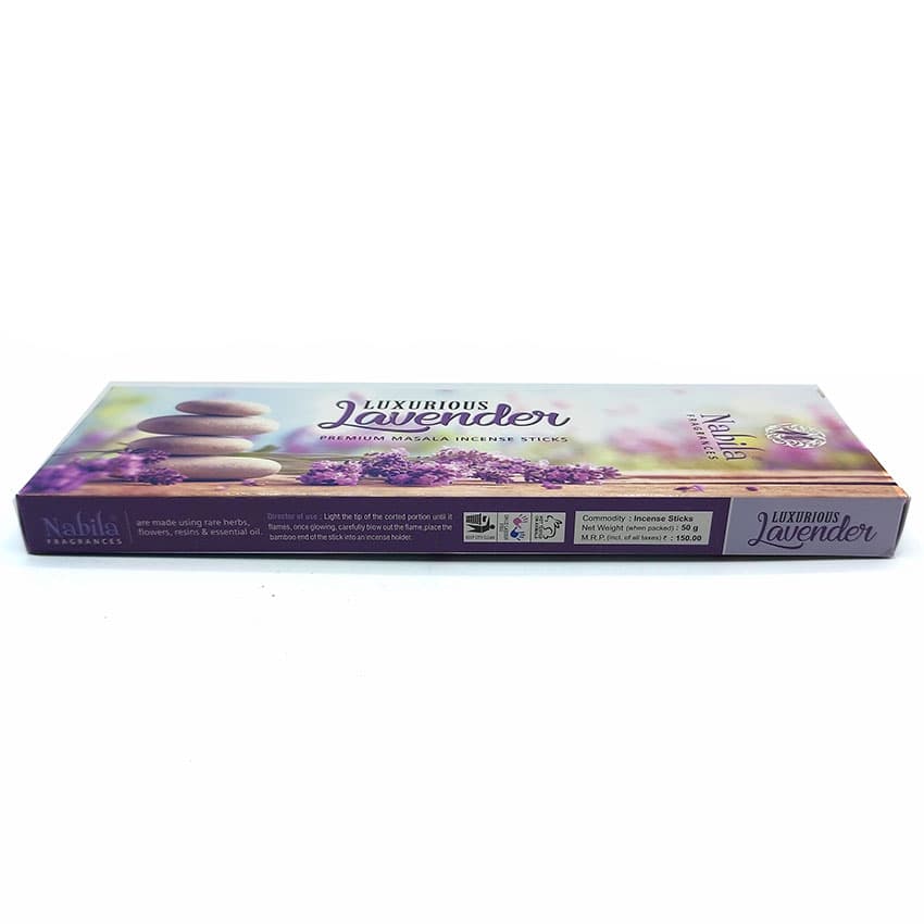 عود دستساز نابیلا مدل لوندر لاکچری Luxurious Lavender کد 520101 — تصویر ۳