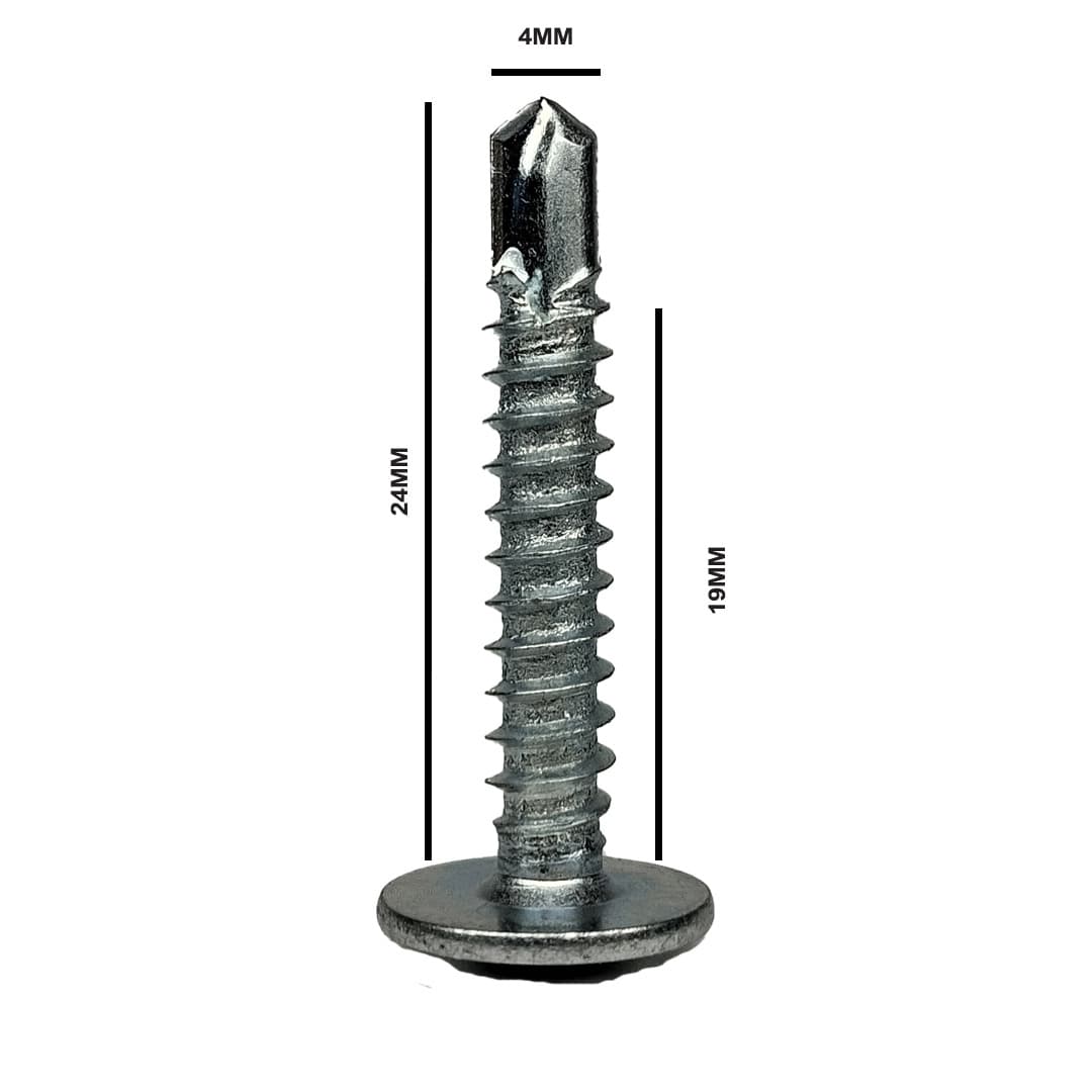 پیچ سرمته واشر دار HI5 مدل HI5 M4.2-13/25/32MM بسته 30 عددی — تصویر ۶