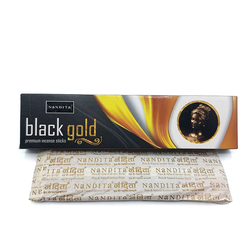عود دستساز ناندیتا مدل طلای سیاه (قهوه)، ( بلک گلد ) Black Gold کد 520057 — تصویر ۳