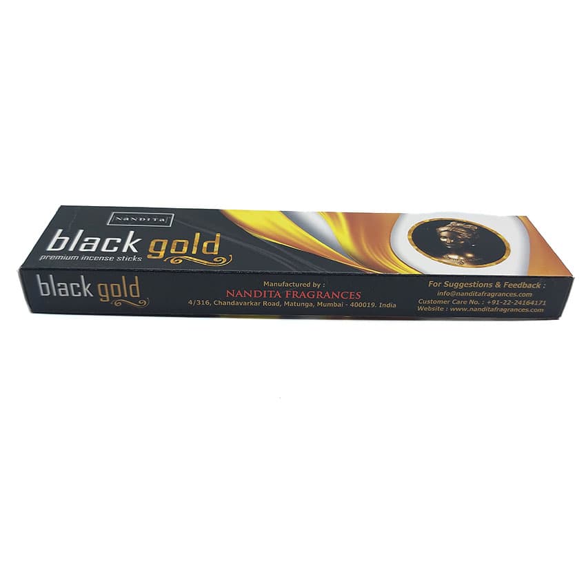 عود دستساز ناندیتا مدل طلای سیاه (قهوه)، ( بلک گلد ) Black Gold کد 520057 — تصویر ۲