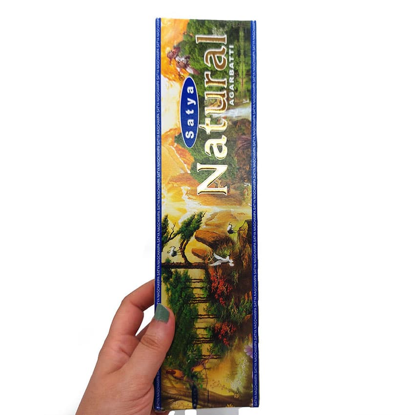 عود دستساز ساتیا مدل نچرال natural کد 520041 — تصویر ۴