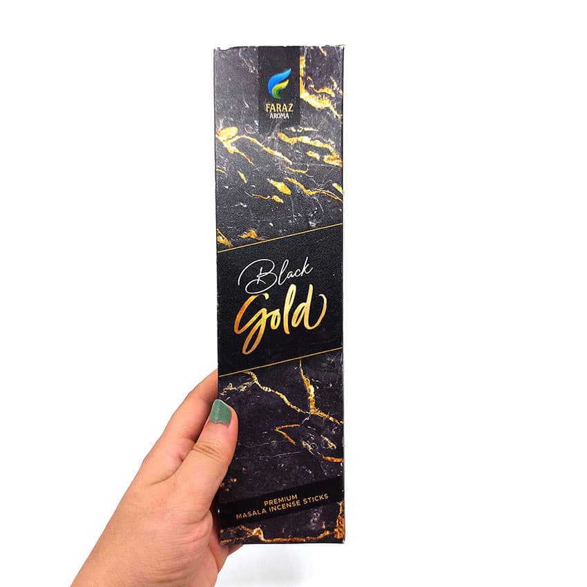 عود دستسار فراز مدل بلک گلد black gold کد 520039 — تصویر ۴