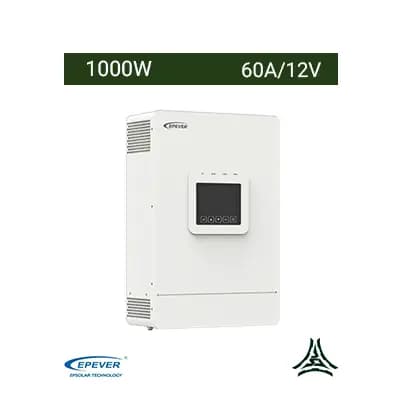 سانورتر 1 کیلووات 12 ولت 60 آمپر MPPT برند EPEVER مدل QI1012-0610C
