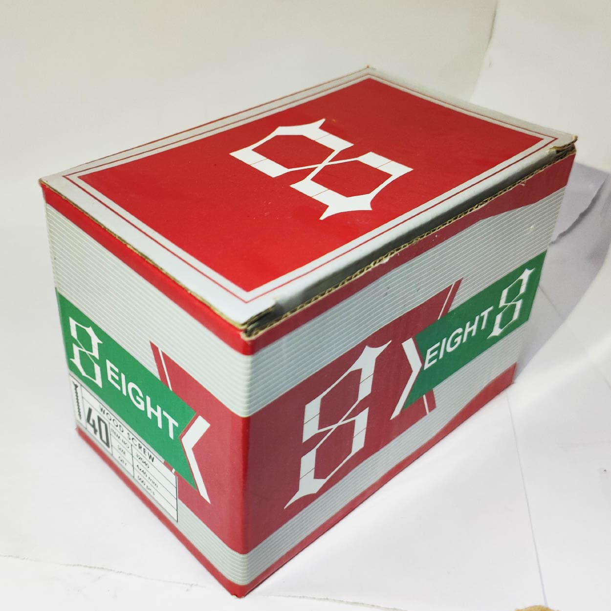 پیچ ام دی اف ایت مدل 40-4 بسته 500 عددی — تصویر ۲