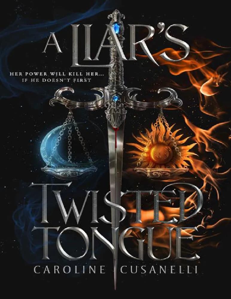 کتاب A Liar’s Twisted Tongue (زبان پیچیده یک دروغگو) نسخه انگلیسی PDF | کارولین کوسانلی