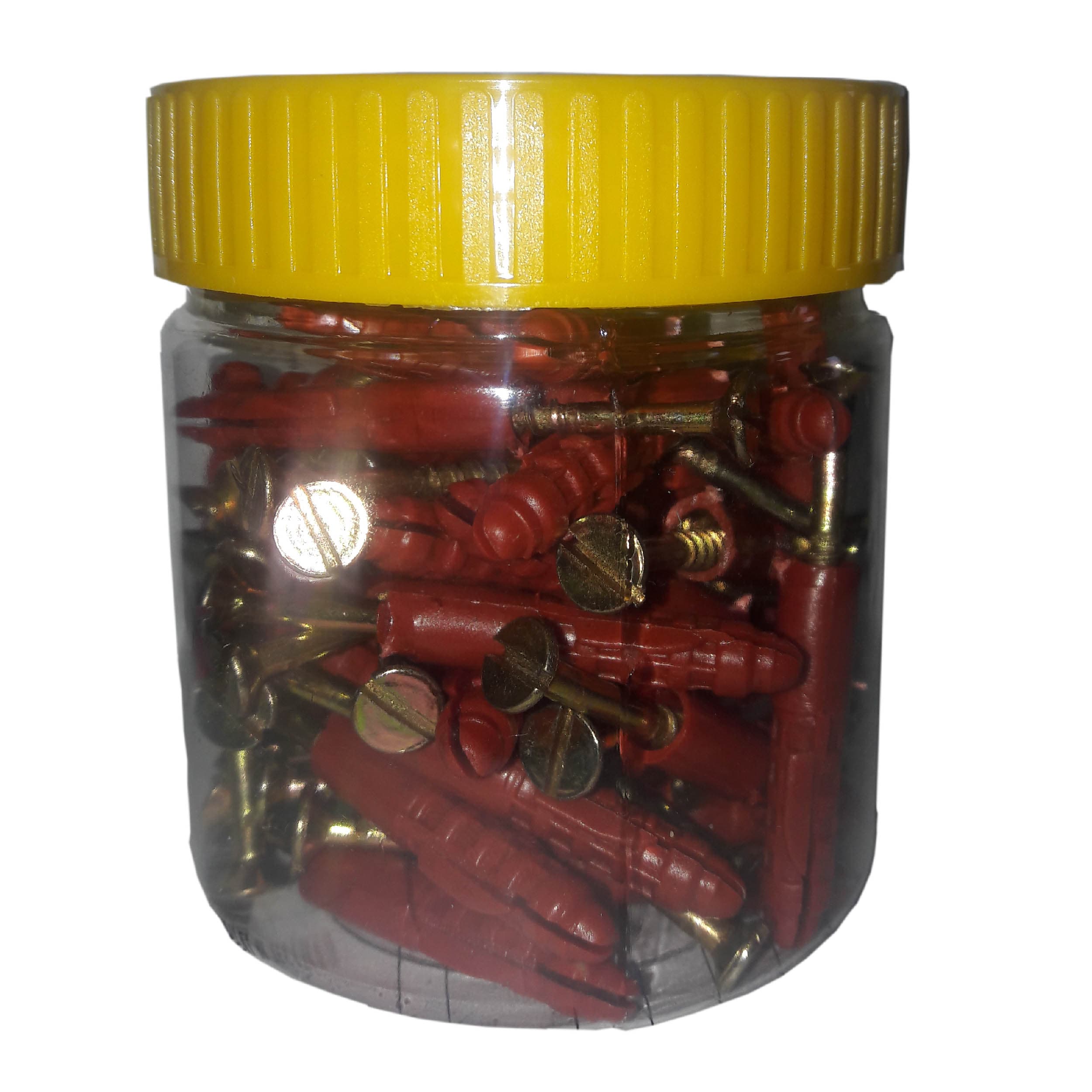 پیچ و رول پلاک مدل P4R100 مجموعه 100 عددی — تصویر ۴