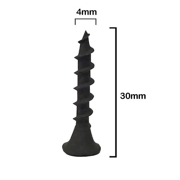 پیچ ام دی اف MDF مدل iBALL 4×30 بسته 100 عددی — تصویر ۲