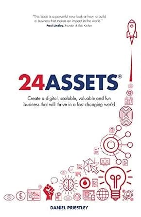 و دانلود نسخه کامل کتاب زبان اصلی 24 Assets: Create a digital, scalable, valuable and fun business that will thrive in a fast changing world | دانلود کتاب خارجی