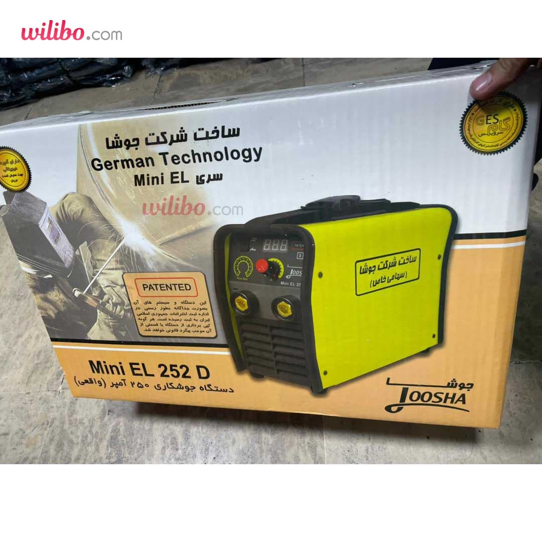 دستگاه جوش 250 آمپر گام الکتریک جوشا مدل Mini EL 252 D — تصویر ۳