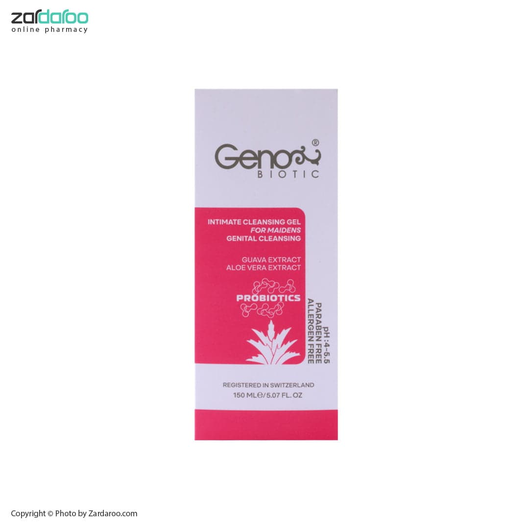 ژل بهداشتی پروبیوتیک دوشیزگان ژنوبایوتیک Geno Biotic