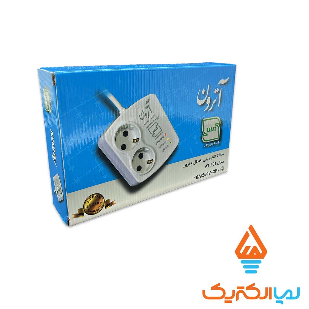 محافظ دو خانه یخچال و فریزر مغزی سرامیکی آترون — تصویر ۲