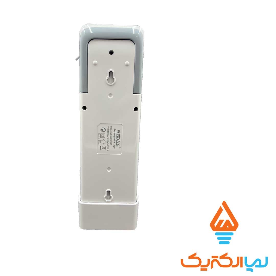 چراغ اضطراری شارژی ویداسی مدل 890 T — تصویر ۲