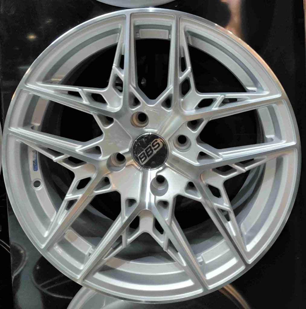 رینگ اسپرت خودرو سواری برند بی بی اس BBS مدل فورزا چهار حلقه مناسب برای پژو، 206، سمند، دنا — تصویر ۳