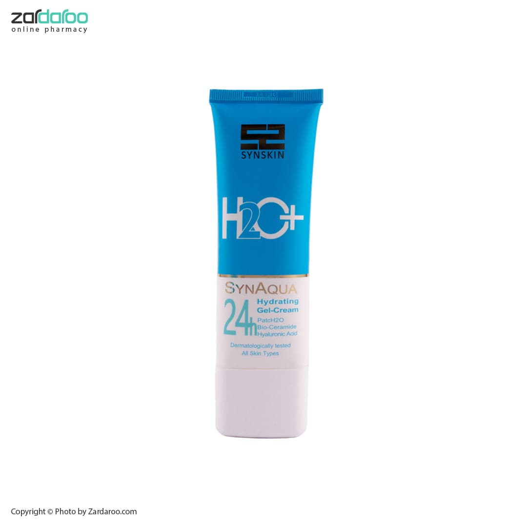 ژل کرم آبرسان 24 ساعته انواع پوست ساین آکوا ساین اسکین SYNSKIN — تصویر ۲