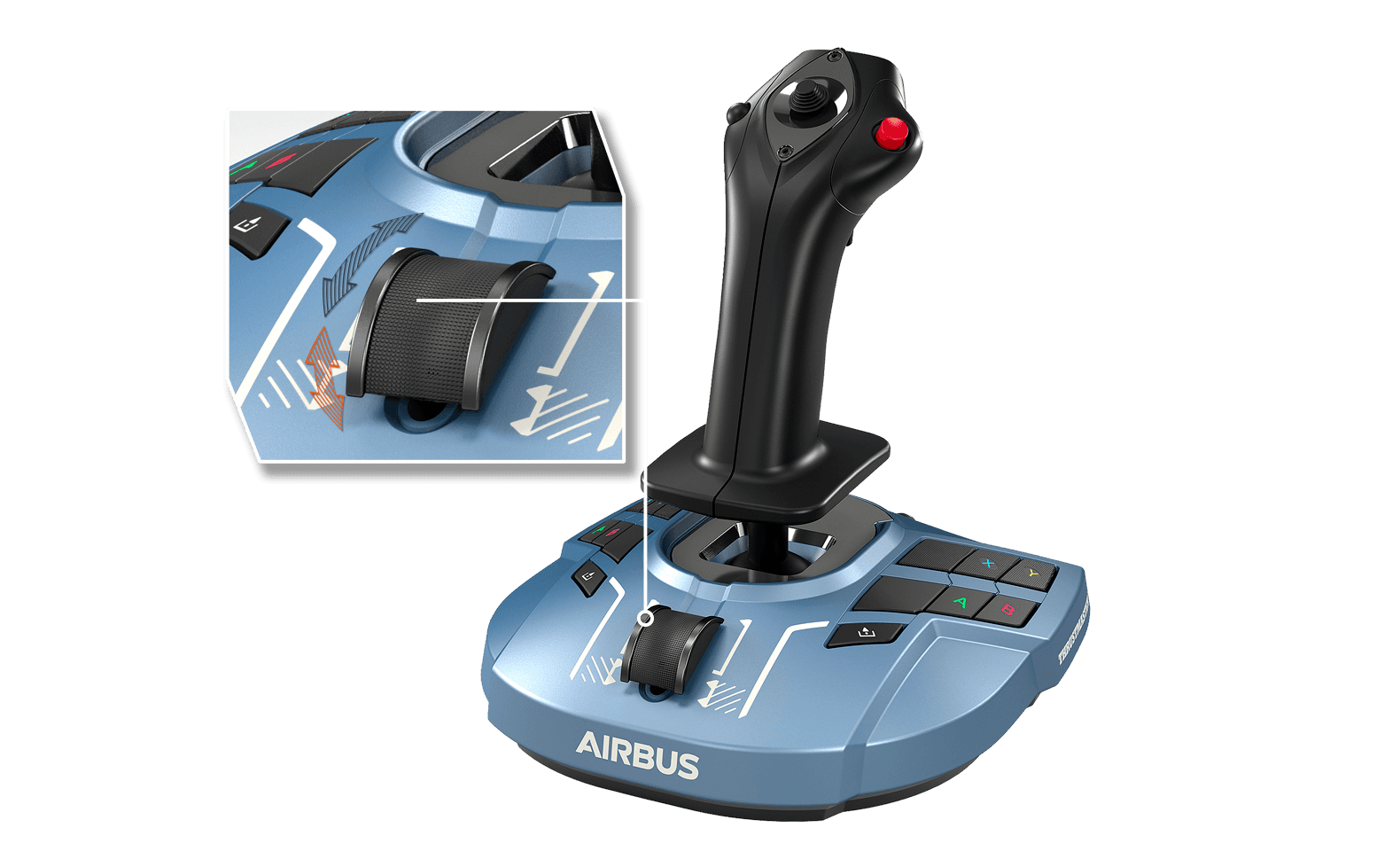 شبیه ساز خلبانی ایرباس تراست مستر Thrustmaster TCA Captain Pack — تصویر ۲