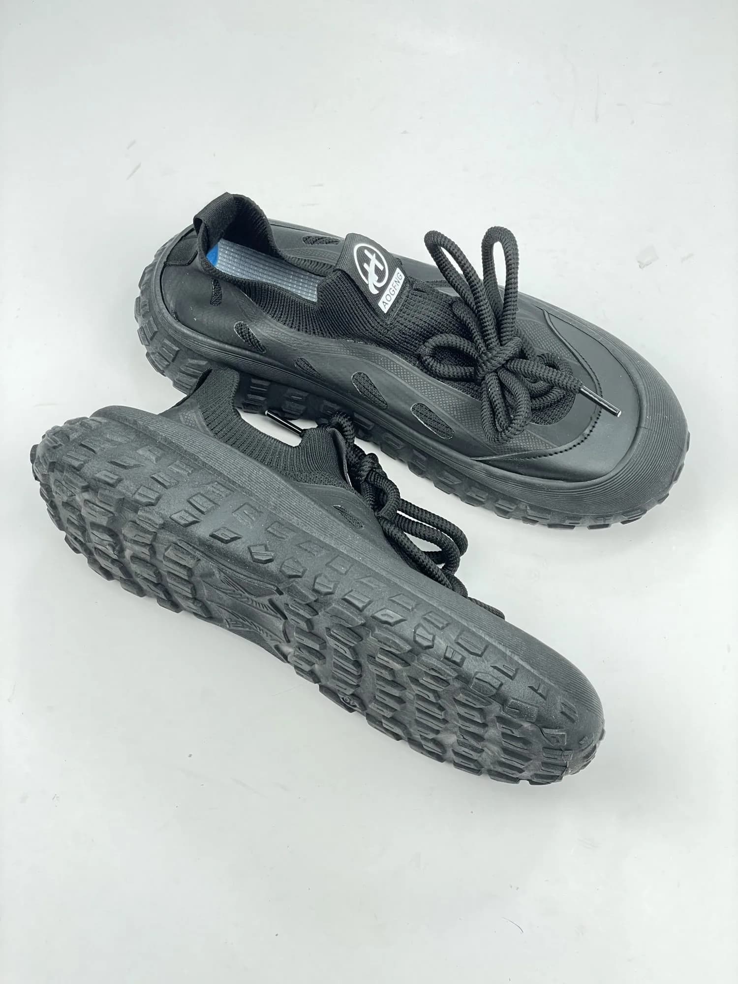 کتونی کشبافت تانکی تزریق مستقیم بالنسیاگا BALENCIAGA بندی مشکی رویه تی پی یو — تصویر ۳